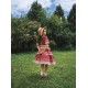 Yolanda Cranberry And Four-Leaf Clover Cardigan Skirt JSK and OP(Reservation/3 Colours/Full Payment Without Shipping)